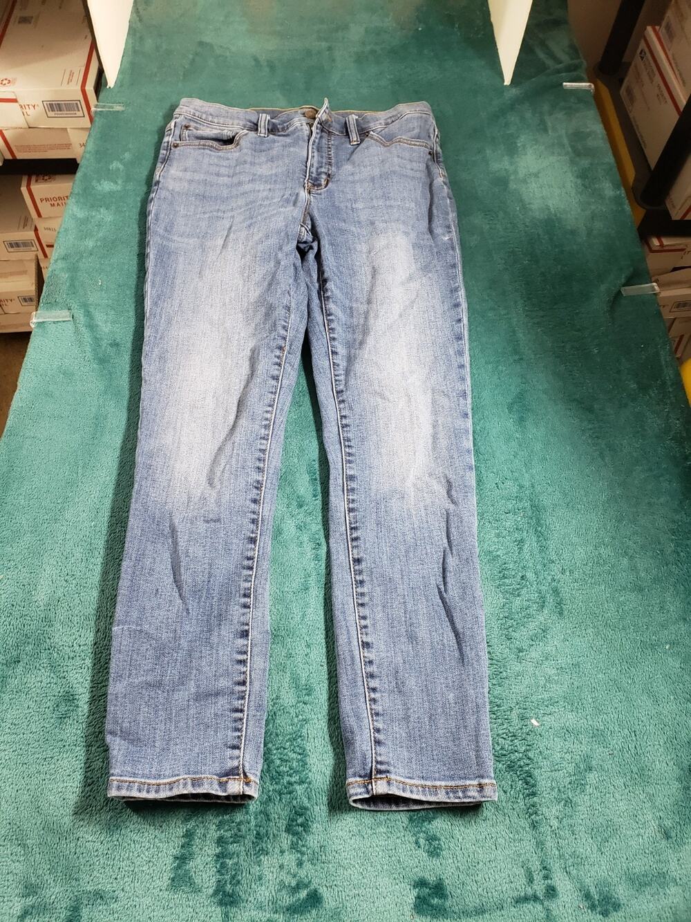 J.Crew Jeans Size 29 Women Blue Pants Stretch Denim Lookout High Rise Skinny